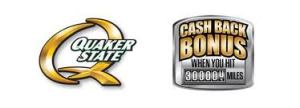 Quaker State and Cash Back Bonus